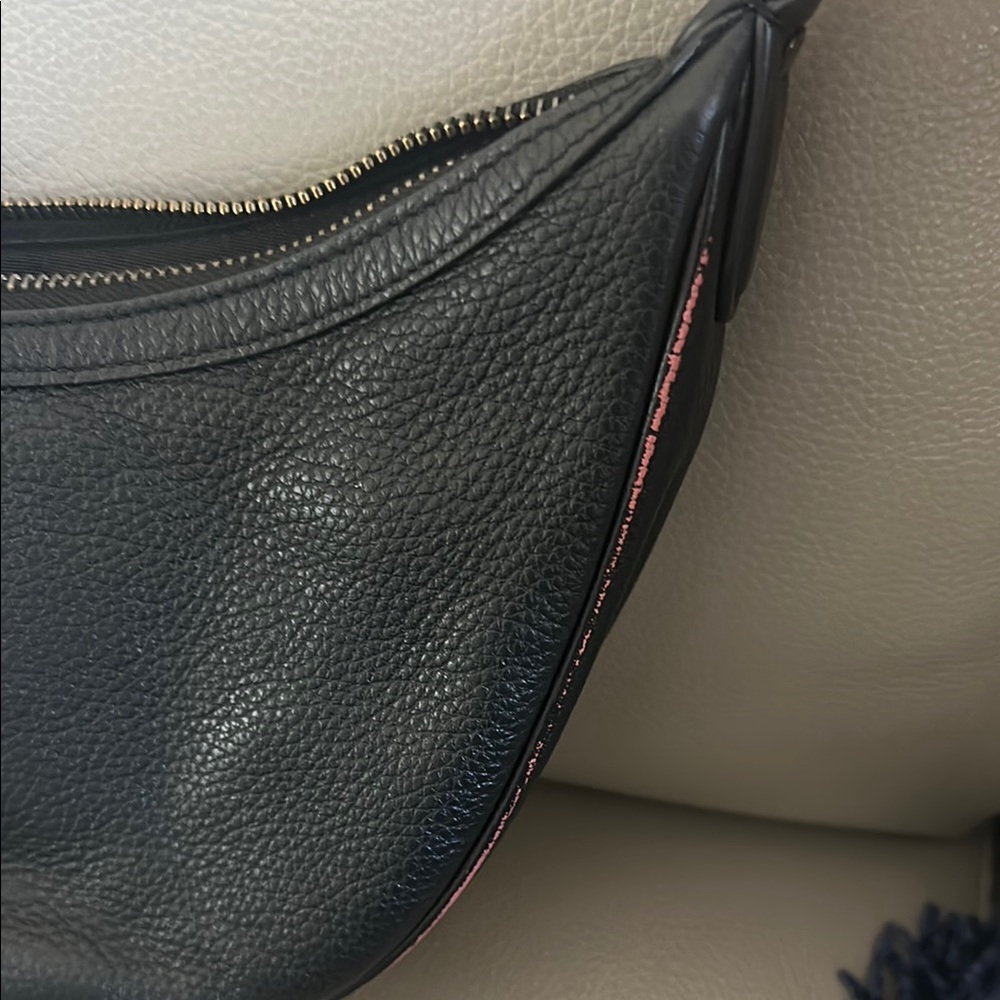 Coach Black Leather Shoulder Bag - Picture 7 of 11